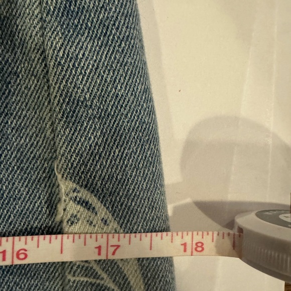 Tinseltown Light Blue Denim Jean mini skirt NWT - Picture 8 of 10